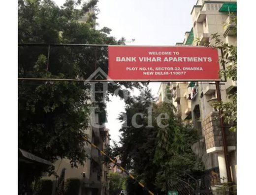 3 BHK Apartment/Flat For Sale In Bank Vihar Apartment, Plot No. 16, Sector 22, Dwarka, New Delhi - 1800 Sq. Ft.