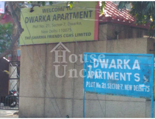 3 BHK Apartment/Flat For Rent In Dwarka Apartment (Sharma Friends CGHS Ltd.), Plot No. 21, Sector 7, Dwarka, New Delhi - 1600 Sq. Ft.