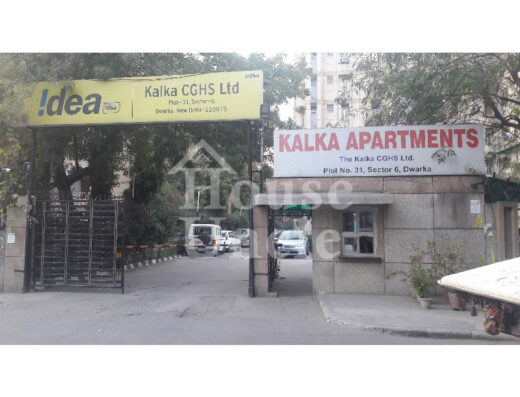 3 BHK Apartment/Flat For Rent In Kalka Apartments (The Kalka CGHS Ltd.), Plot No. 31, Sector 6. Dwarka, New Delhi - 1800 Sq. Ft.