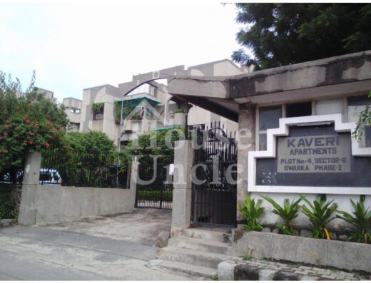 3 BHK Apartment/Flat For Rent In Kaveri Apartments, Plot No. 4, Sector 6, Dwarka, New Delhi - 1800 Sq. Ft.