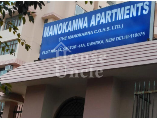 Manokamna Apartments Manokamna CGHS Ltd Plot No 16 Sector 18 Dwarka A 520x397 - 4 BHK Apartment