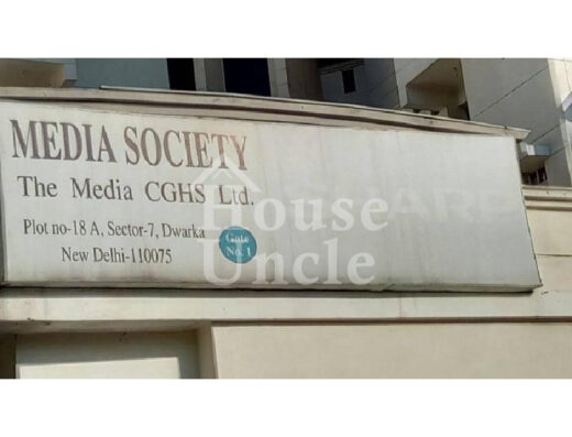 3 BHK Apartment/Flat For Rent In Media Society (The Media CGHS Ltd.), Plot No.18A, Sector 7, Dwarka, New Delhi - 1800 Sq. Ft.