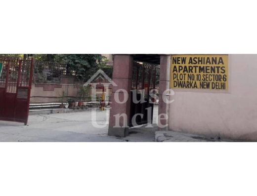 3 BHK Apartment/Flat For Rent In New Ashiana Apartments (New Ashiana CGHS. Ltd.), Plot No. 10, Sector 6, Dwarka, New Delhi - 1800 Sq. Ft.