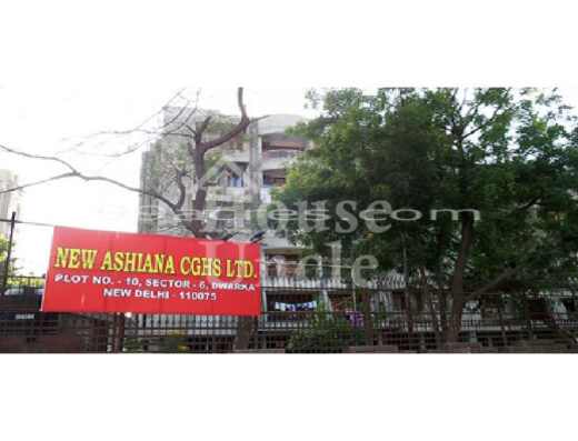 3 BHK Apartment/Flat For Rent In New Ashiana Apartments (New Ashiana CGHS. Ltd.), Plot No. 10, Sector 6, Dwarka, New Delhi - 1800 Sq. Ft.