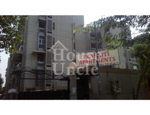 3 BHK Apartment/Flat For Rent In Prakriti Apartments (I. I. P. A. CGHS Ltd. ), Plot No. 26, Sector 6, Dwarka, New Delhi - 1800 Sq. Ft.