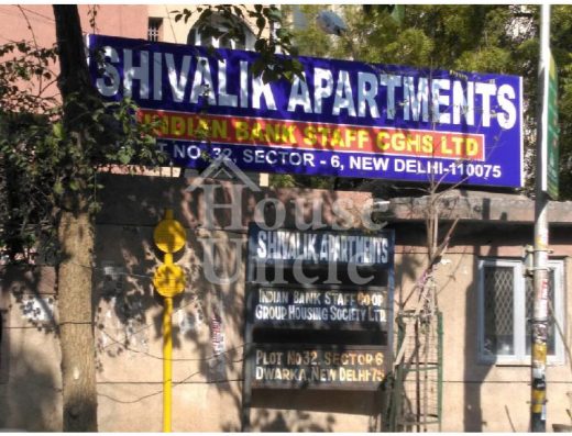 3 BHK Apartment/Flat For Rent In Shivalik Apartments (Indian Bank Staff CGHS Ltd.), Plot No. 32, Sector 6, Dwarka, New Delhi - 1800 Sq. Ft.