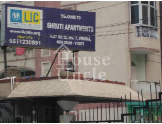 2 BHK Apartment/Flat For Rent In Shruti Apartments, Plot No. 22, Sector 7, Dwarka, New Delhi - 1100 Sq. Ft.