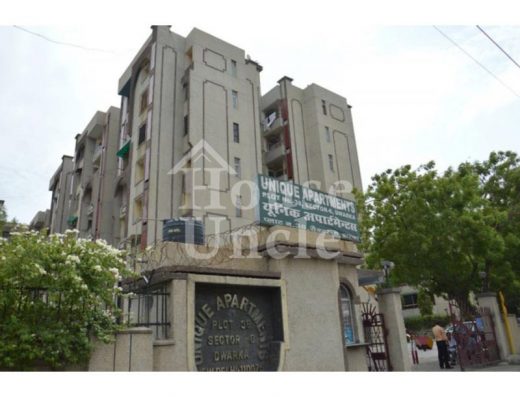 3 BHK Apartment/Flat For Rent In Unique Apartments, Plot No. 38, Sector 6, Dwarka, New Delhi - 1750 Sq. Ft.