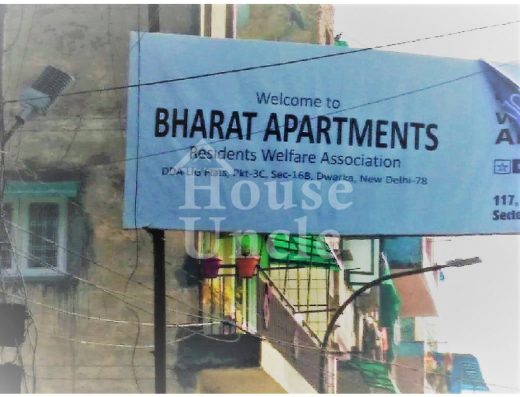 1 BHK Apartment/Flat For Rent In Bharat Apartments RWA, Sector 16 B, Pkt 3C, Phase 2, LIG Flats, Dwarka, New Delhi - 500 Sq. Ft.